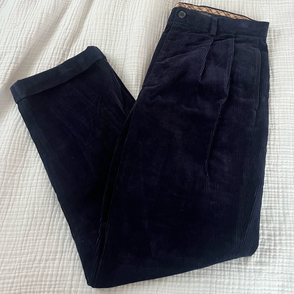 Brooks Brothers Elliot Fit Cuffed Corduroy Pants